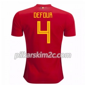 Koszulka Belgia Defour 4 Główna Mistrzostwa Świata 2018 - Koszulki Piłkarskie